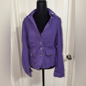 Women’s plus size 16 Metrostyle Women's Purple coat